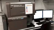 Gray LSR Fortessa cytometer machine.
