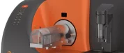 Orange Helios mass cytometer